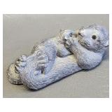 Wolf Original Sea Otter with Baby Soapstone Figure