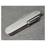 stainless steel multi-tool pocket knife