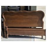 Standard Size Wood Bedframe - as is