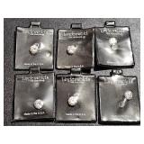 Faceted cubic zirconia (CZ) loose stones