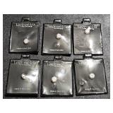 Faceted cubic zirconia (CZ) loose stones