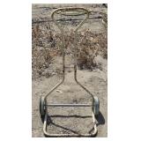 vintage metal hand truck - as is