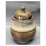 Overland pottery honey pot
