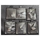 Faceted cubic zirconia (CZ) loose stones