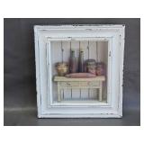 Wine and bread, Salt & Pepper Shadow Box