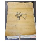 Vintage Art Work Portfolio 19x24