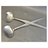 J Fissler stainless steel Danish serving utensils