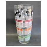 Hazel Atlas MCM glass cocktail shaker-no lid