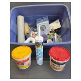 Stucco & Concrete patch, caulk, etc