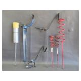 bank fishing rod holders