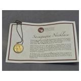 commemorative Sacagawea necklace