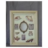 vintage Victorian-themed 3D shadowbox