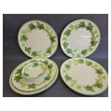 vintage Franciscan Ivy earthenware dishes-as is