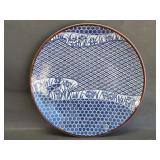 vintage Japanese Arita ware decorative platter