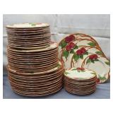 vintage Franciscan Apple Plates (4 sizes)