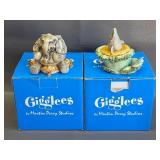 Harmony Kingdom Gigglees figurine-dolphin&elephant