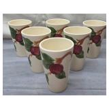 Vintage Franciscan Apple Tumblers