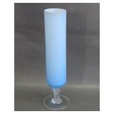 Vintage Tall Glass Bud Vase