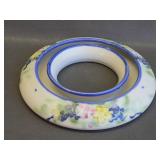 vintage Folsom Clouds Pottery ring vase