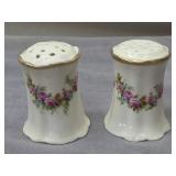 Decorative Floral Pattern Prufsia Salt/Pepper