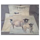 decorative throw pillow covers (3)