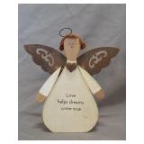 Russ Berrie & Co. wooden angel