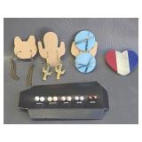 Ear Rings & Heart Pin