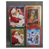 Collectible Christmas Nabisco Oreo cookie tins