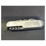 vintage Bombay Dry Gin multi-tool pocket knife