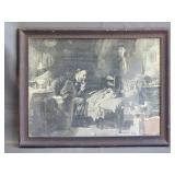 vintage reproduction of 'The Doctor' (1891)