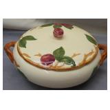 vintage Franciscan Apple Pattern covered casserole