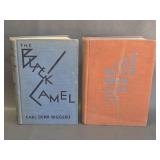 vintage hardcover books-Black Camel, Wrote on Clay