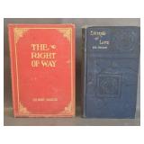 antique books The Right of Way, Entering on Life