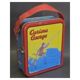 Curious George tin lunch box 1999