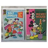 vintage Disney comic books