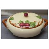 vintage Franciscan Apple Pattern covered casserole