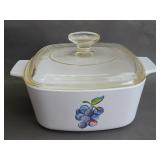 Corning Ware Fruit Basket casserole dish