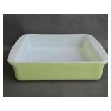 Vintage Pyrex Lime Green 8 inch Square Casserole