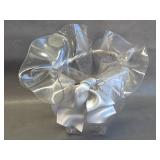 vintage acrylic or lucite handkerchief vase