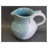 handmade ceramic pitcher