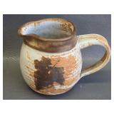 vintage studio art pottery stoneware pitcher