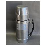 vintage UNO-VAC stainless steel thermos