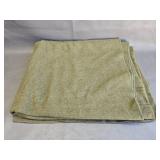 vintage US Military olive drab wool blanket-as is