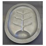 Century Silver Seal cast aluminum meat platter