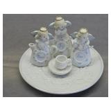 Precious Moments Snow Angel Mini Tea Set
