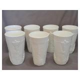 vtg Indiana Glass Colony Harvest Grape tumblers