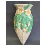 vintage daisy floral wall pocket vase