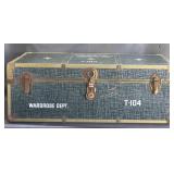 Vtg Metro-Goldwyn-Mayer Wardrobe Steamer Trunk