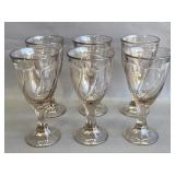 Noritake Sweet Swirl Water goblets