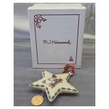 2005 Danbury Mint M.J. Hummel star ornament